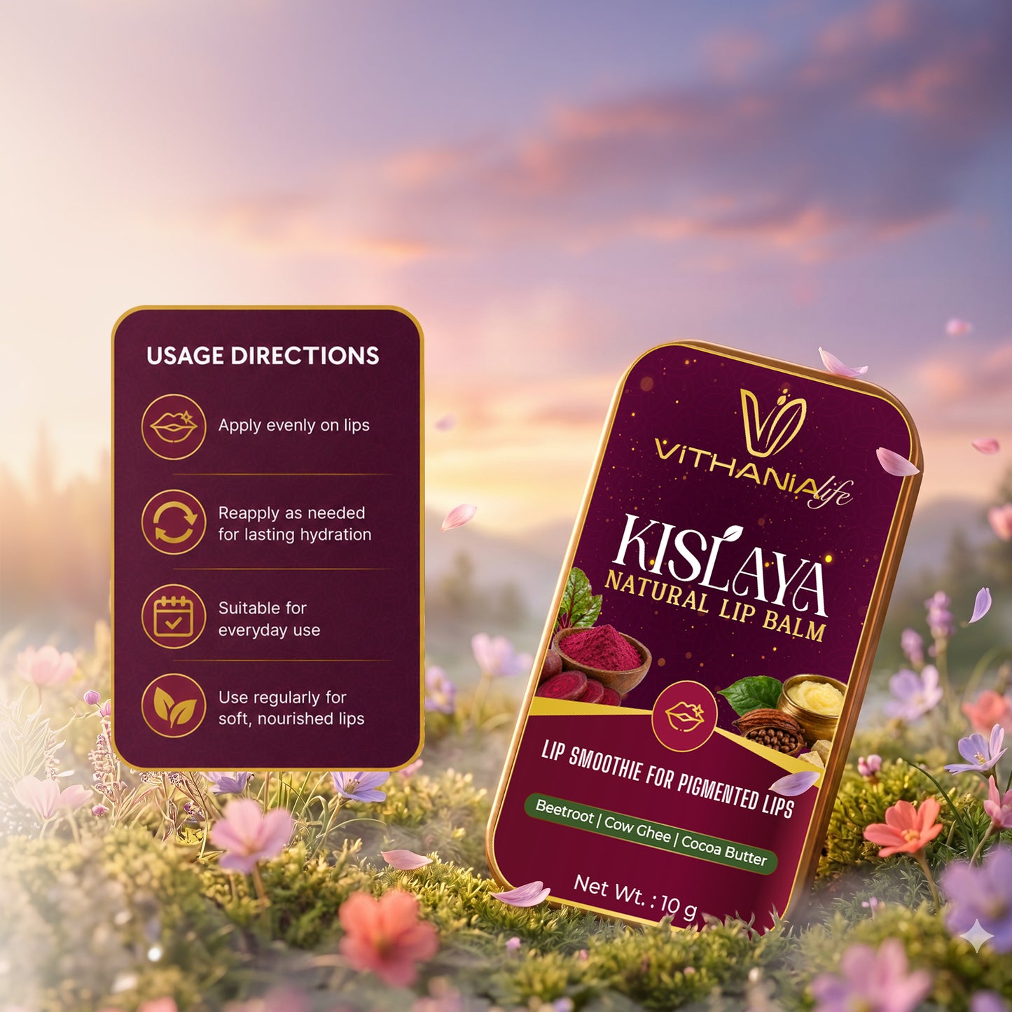 KISLAYA Natural Lip Balm