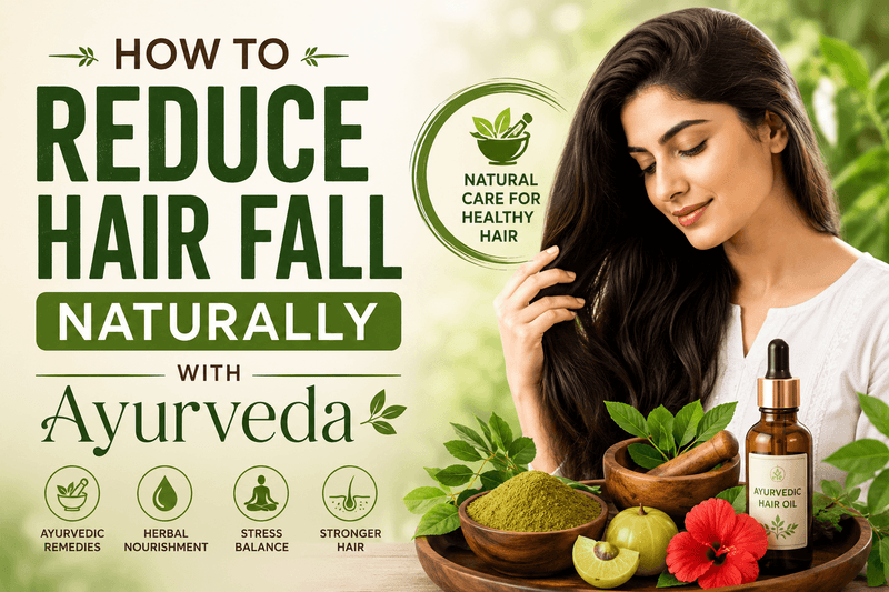How to Reduce Hair Fall Naturally with Ayurveda