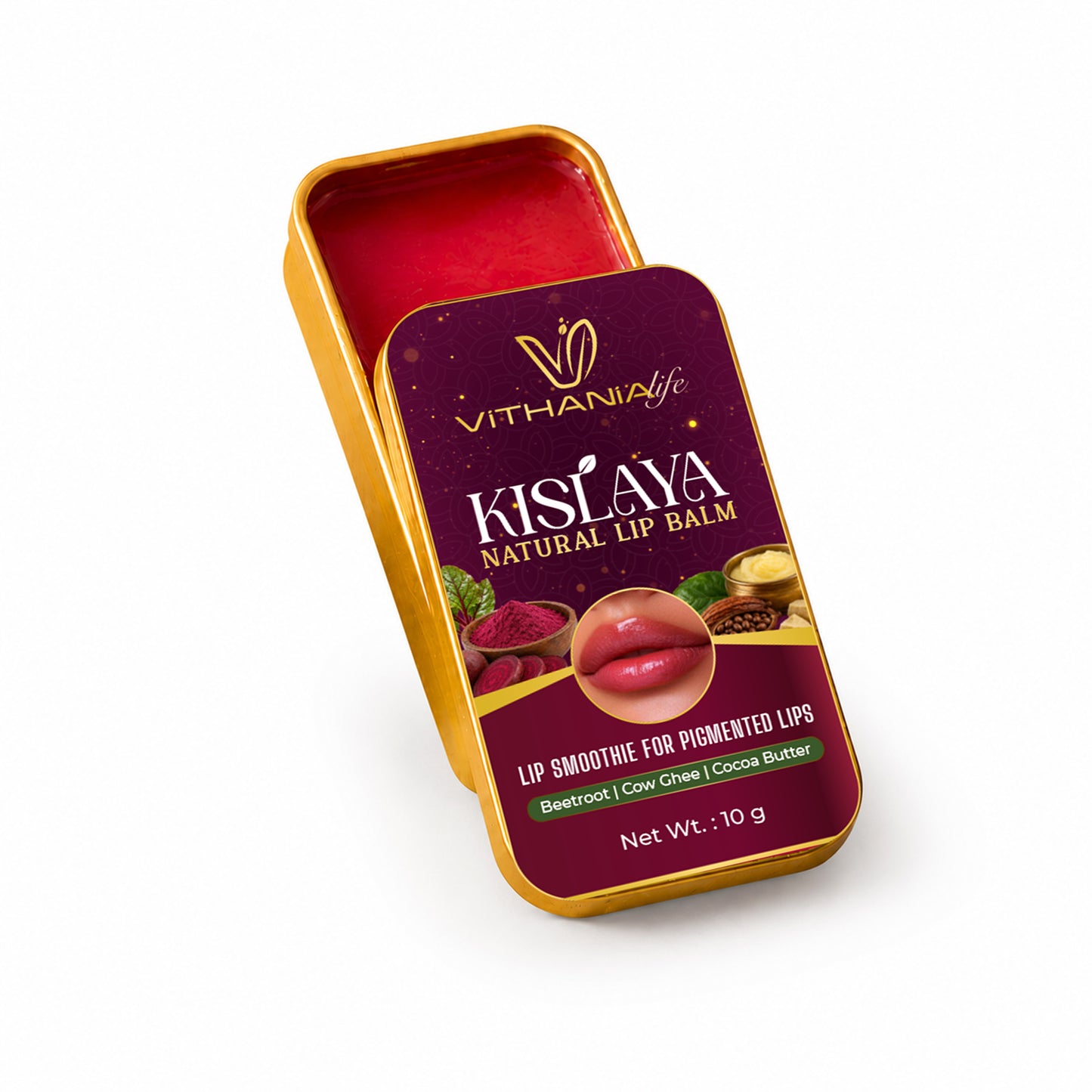 KISLAYA Natural Edible Lip Balm