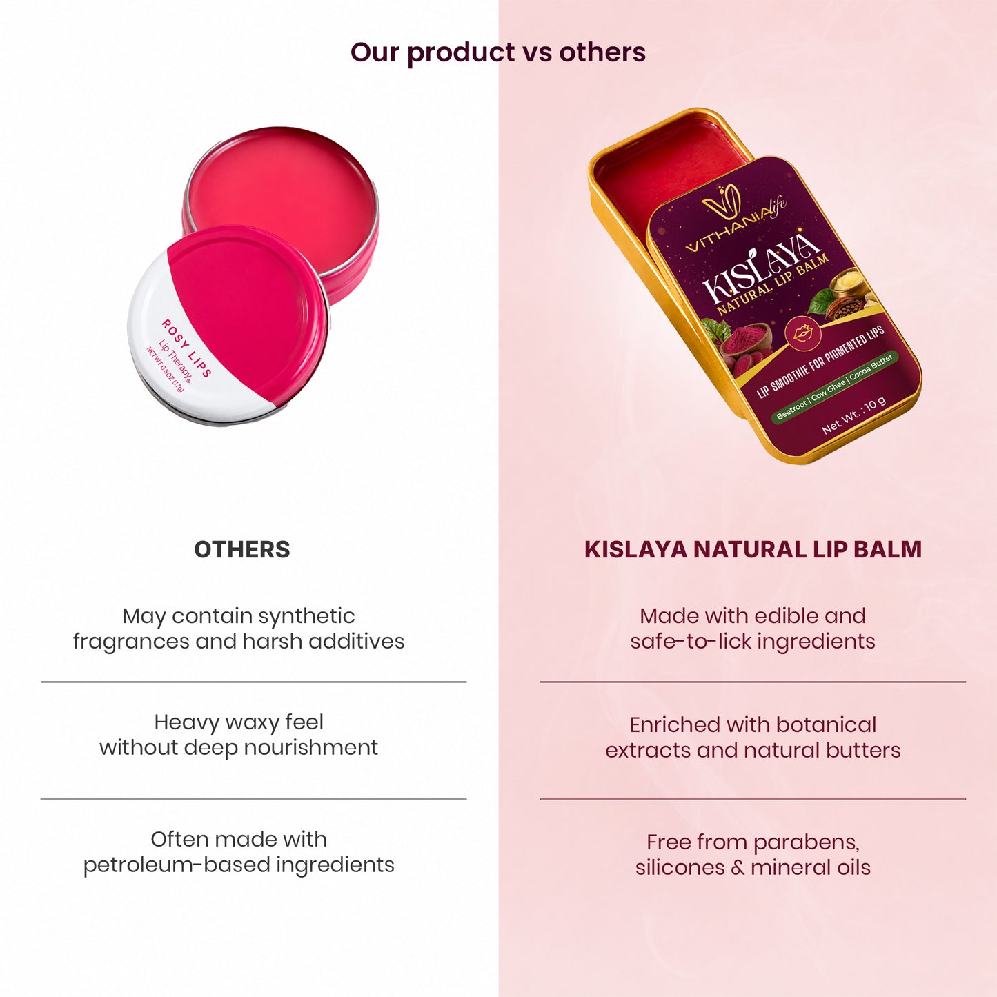 KISLAYA Natural Lip Balm