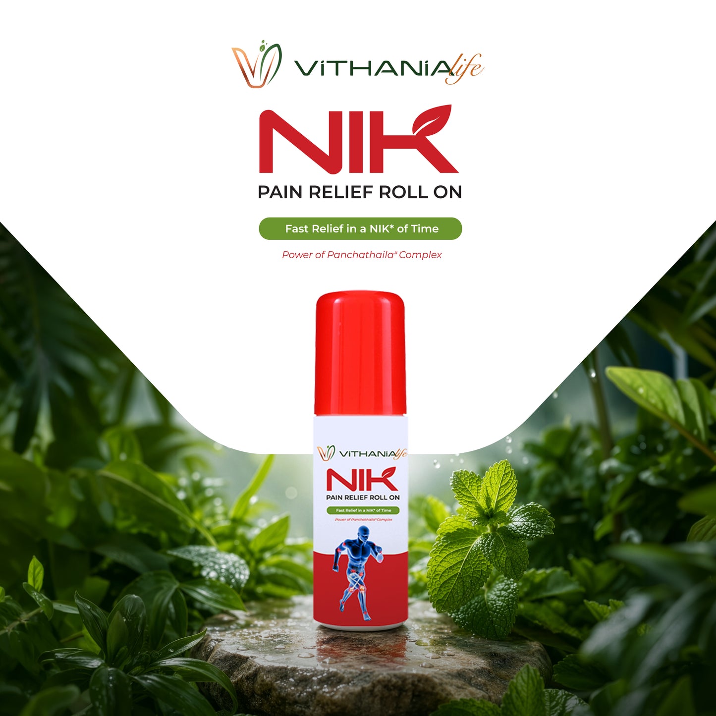 NIK Pain Relief Roll-On