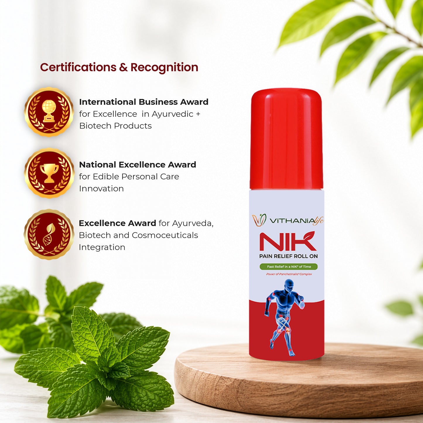 NIK Pain Relief Roll-On