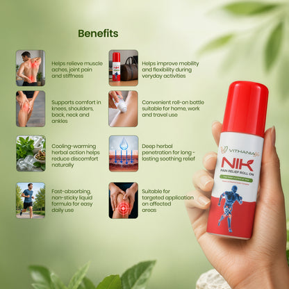 NIK Pain Relief Roll-On