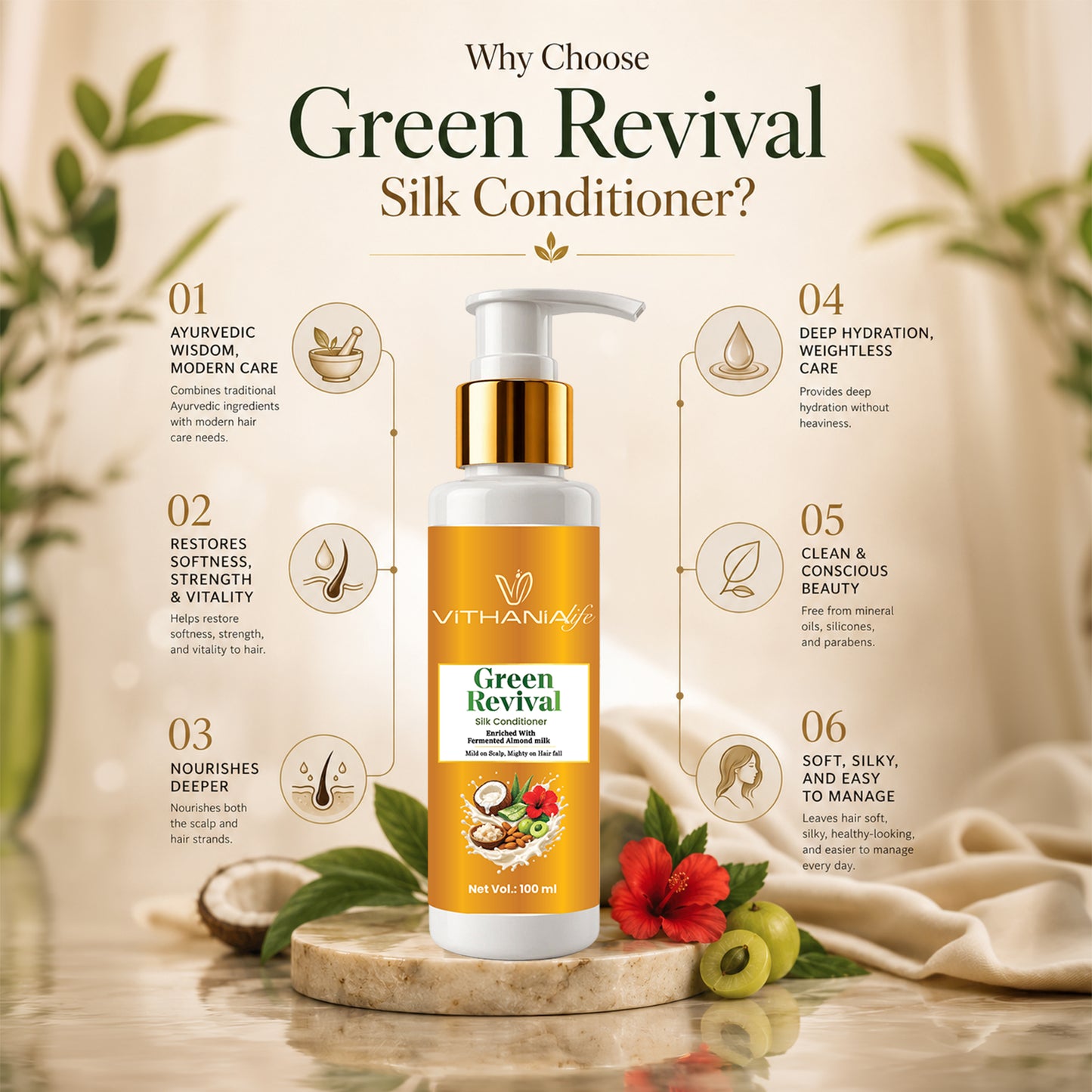 Green Revival Silk Conditioner